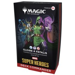 CARTES MAGIC OF THE GATHERING - MTG MARVEL SUPER HEROES COMMANDER - GLOIRE À FATALIS (FR)